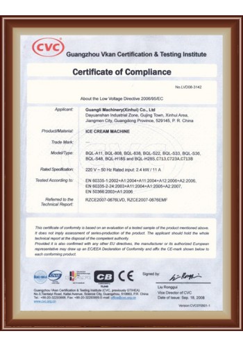 Certificate of Compliance