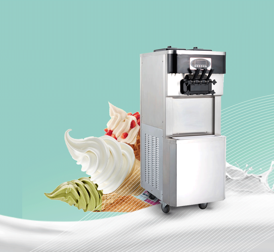 Soft ice cream machine